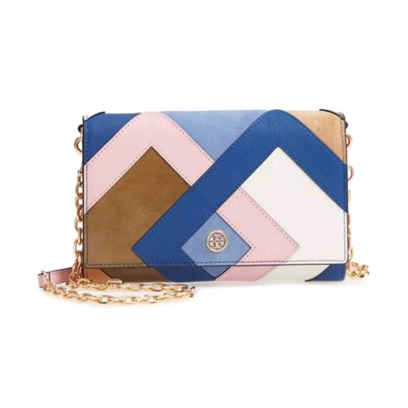 🆕TORY🎍BURCH Robinson Pieced Chain Wallet - Picture 13 of 15